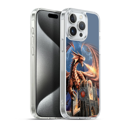 Anne Stokes Dragons Fury Soft Gel Case for Apple iPhone 15 Pro Max