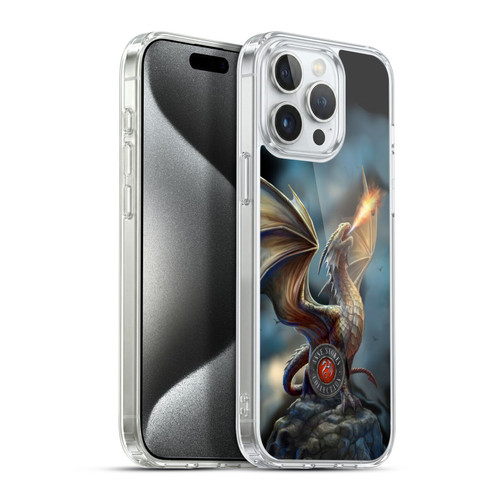 Anne Stokes Dragons Noble Soft Gel Case for Apple iPhone 15 Pro Max
