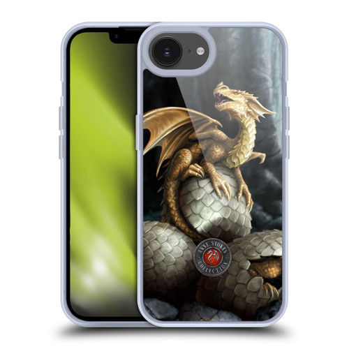 Anne Stokes Dragons Golden Treasures Soft Gel Case for Apple iPhone 16e