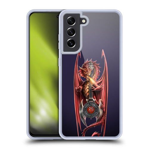 Anne Stokes Dragons Power Chord Soft Gel Case for Samsung Galaxy S21 FE 5G