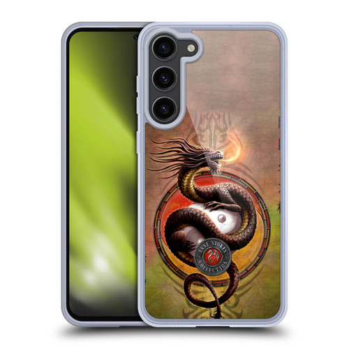 Anne Stokes Dragons Yin Yang Protector Soft Gel Case for Samsung Galaxy S23+ 5G
