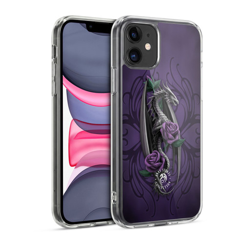 Anne Stokes Dragons 3 Beauty 1 Soft Gel Case for Apple iPhone 11
