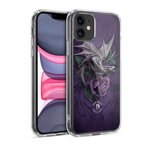 Anne Stokes Dragons 3 Beauty 2 Soft Gel Case for Apple iPhone 11