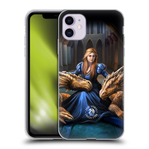 Anne Stokes Dragons 3 Fierce Loyalty Soft Gel Case for Apple iPhone 11