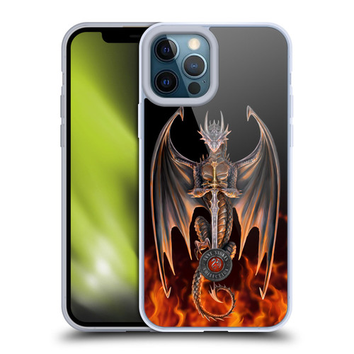 Anne Stokes Dragons 3 Warrior Soft Gel Case for Apple iPhone 12 Pro Max