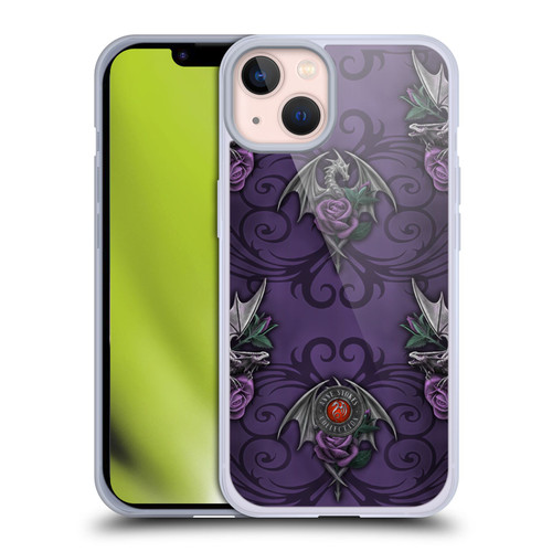 Anne Stokes Dragons 3 Pattern Soft Gel Case for Apple iPhone 13