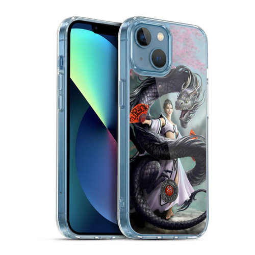 Anne Stokes Dragons 3 Dancer Soft Gel Case for Apple iPhone 13 Mini