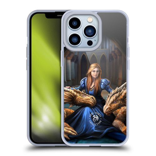 Anne Stokes Dragons 3 Fierce Loyalty Soft Gel Case for Apple iPhone 13 Pro