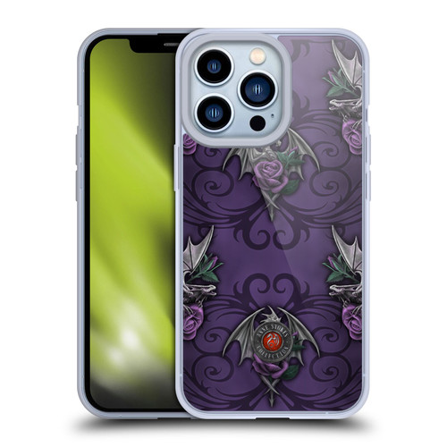 Anne Stokes Dragons 3 Pattern Soft Gel Case for Apple iPhone 13 Pro
