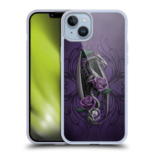 Anne Stokes Dragons 3 Beauty 1 Soft Gel Case for Apple iPhone 14 Plus