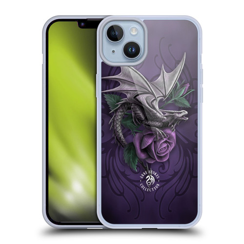 Anne Stokes Dragons 3 Beauty 2 Soft Gel Case for Apple iPhone 14 Plus