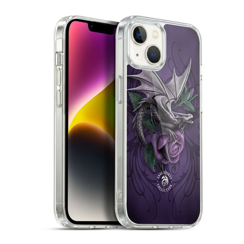 Anne Stokes Dragons 3 Beauty 2 Soft Gel Case for Apple iPhone 14 Plus