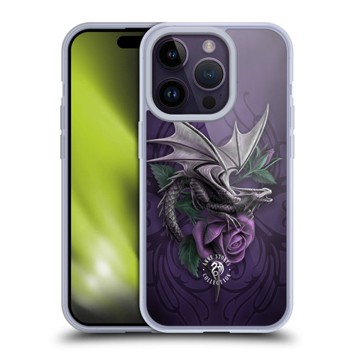Anne Stokes Dragons 3 Beauty 2 Soft Gel Case for Apple iPhone 14 Pro