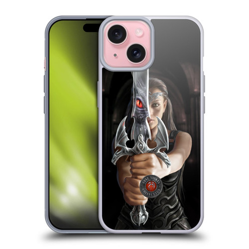 Anne Stokes Dragons 3 Reflection Soft Gel Case for Apple iPhone 15
