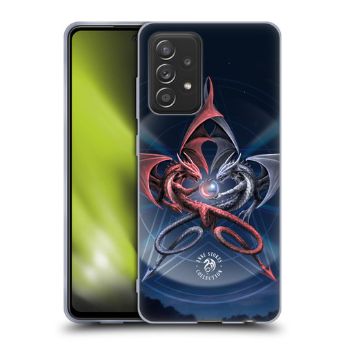 Anne Stokes Dragons 3 Pentagram Soft Gel Case for Samsung Galaxy A52 / A52s / 5G (2021)