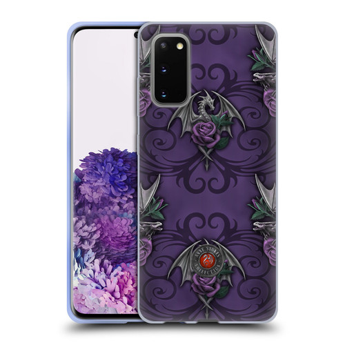 Anne Stokes Dragons 3 Pattern Soft Gel Case for Samsung Galaxy S20 / S20 5G