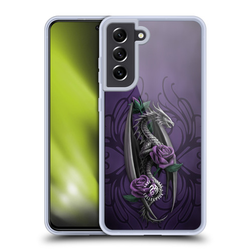 Anne Stokes Dragons 3 Beauty 1 Soft Gel Case for Samsung Galaxy S21 FE 5G