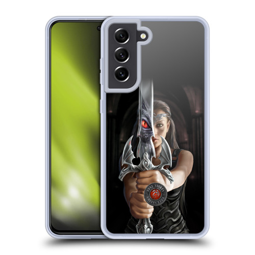 Anne Stokes Dragons 3 Reflection Soft Gel Case for Samsung Galaxy S21 FE 5G