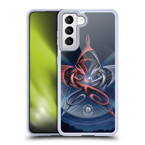 Anne Stokes Dragons 3 Pentagram Soft Gel Case for Samsung Galaxy S21 5G