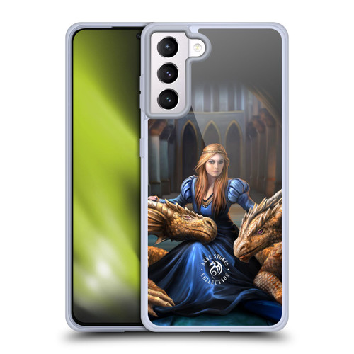 Anne Stokes Dragons 3 Fierce Loyalty Soft Gel Case for Samsung Galaxy S21+ 5G