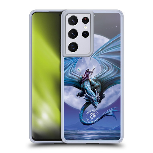 Anne Stokes Dragons 3 Moonstone Soft Gel Case for Samsung Galaxy S21 Ultra 5G