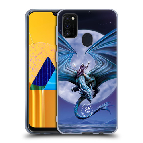 Anne Stokes Dragons 3 Moonstone Soft Gel Case for Samsung Galaxy M30s (2019)/M21 (2020)