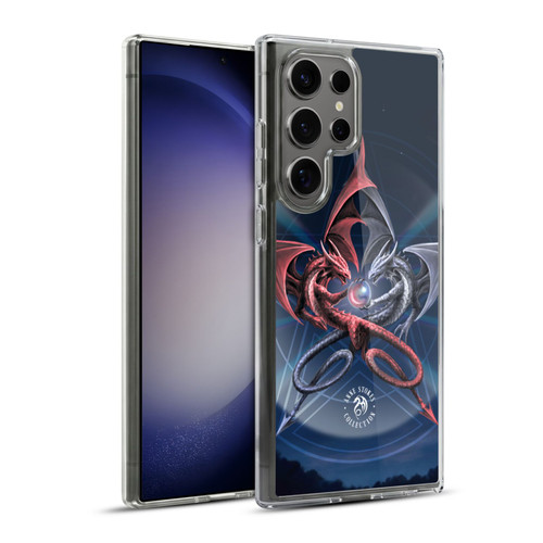 Anne Stokes Dragons 3 Pentagram Soft Gel Case for Samsung Galaxy S23 Ultra 5G