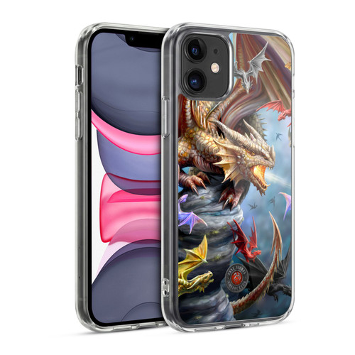 Anne Stokes Dragons 4 Clan Soft Gel Case for Apple iPhone 11