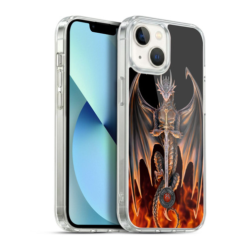 Anne Stokes Dragons 4 Warrior Soft Gel Case for Apple iPhone 13