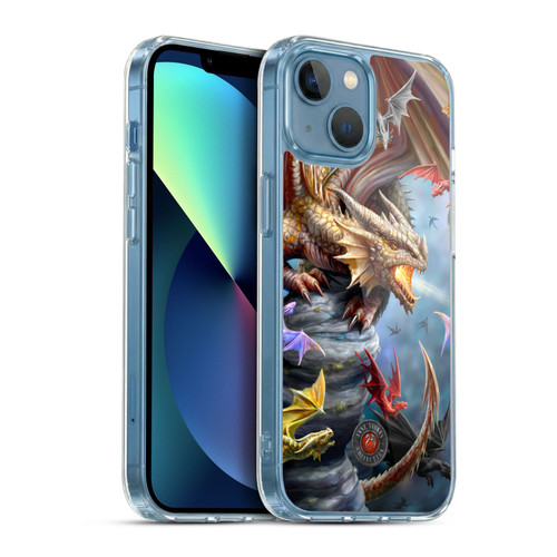Anne Stokes Dragons 4 Clan Soft Gel Case for Apple iPhone 13 Mini & MagSafe