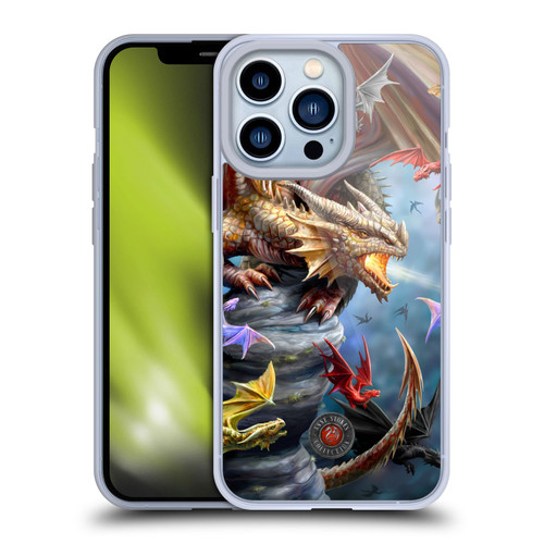 Anne Stokes Dragons 4 Clan Soft Gel Case for Apple iPhone 13 Pro