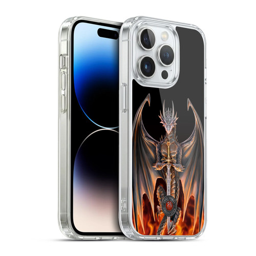 Anne Stokes Dragons 4 Warrior Soft Gel Case for Apple iPhone 13 Pro & MagSafe