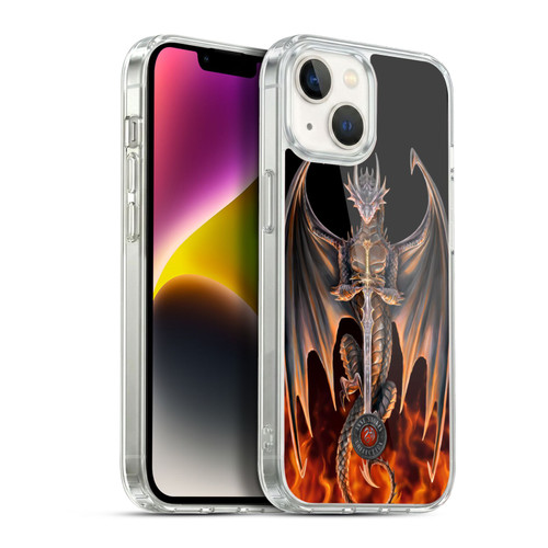 Anne Stokes Dragons 4 Warrior Soft Gel Case for Apple iPhone 14