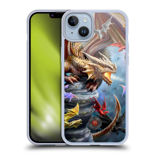 Anne Stokes Dragons 4 Clan Soft Gel Case for Apple iPhone 14 Plus