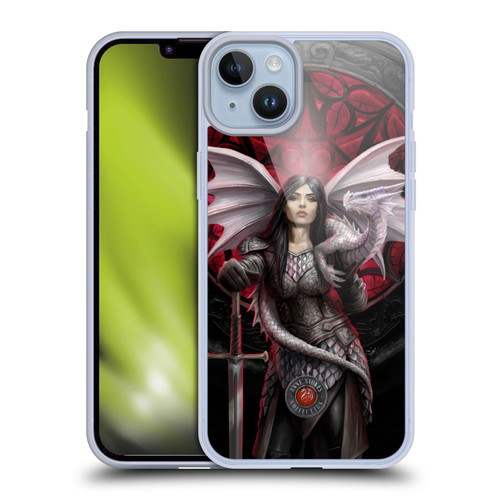Anne Stokes Dragons 4 Valor Soft Gel Case for Apple iPhone 14 Plus