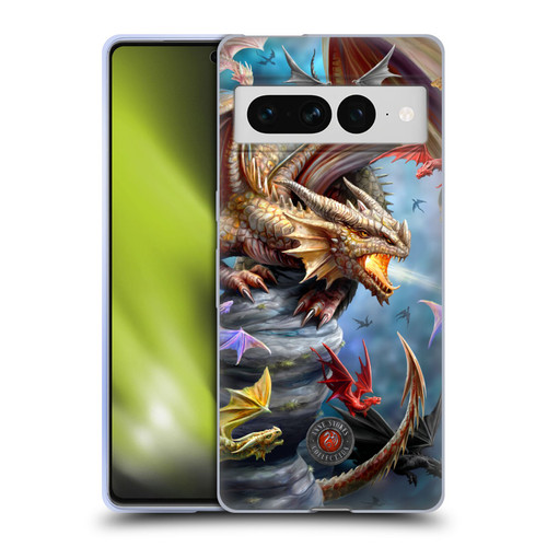 Anne Stokes Dragons 4 Clan Soft Gel Case for Google Pixel 7 Pro