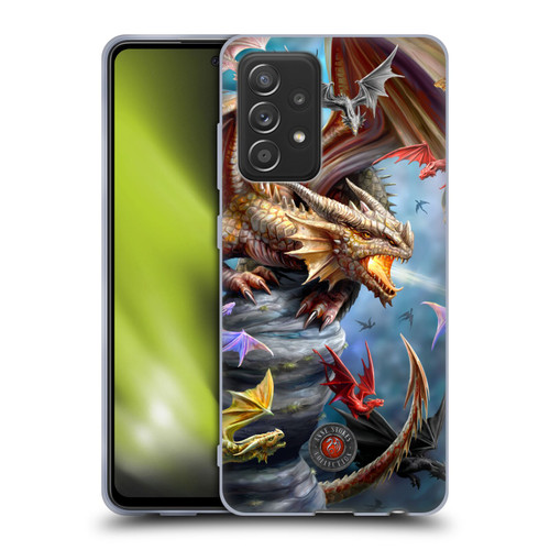 Anne Stokes Dragons 4 Clan Soft Gel Case for Samsung Galaxy A52 / A52s / 5G (2021)