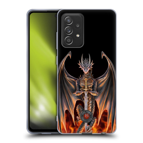 Anne Stokes Dragons 4 Warrior Soft Gel Case for Samsung Galaxy A52 / A52s / 5G (2021)