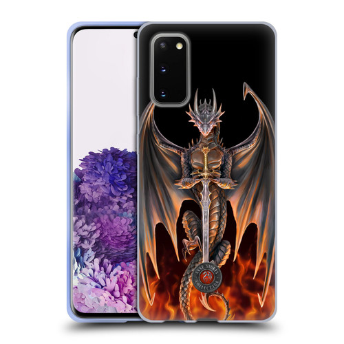 Anne Stokes Dragons 4 Warrior Soft Gel Case for Samsung Galaxy S20 / S20 5G