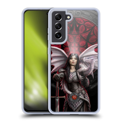 Anne Stokes Dragons 4 Valor Soft Gel Case for Samsung Galaxy S21 FE 5G