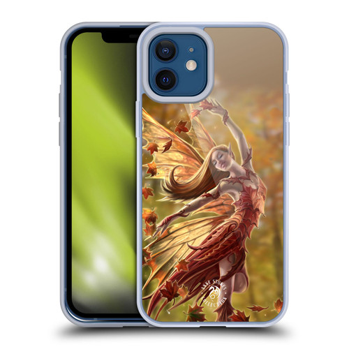 Anne Stokes Fairies Autumn Soft Gel Case for Apple iPhone 12 / iPhone 12 Pro