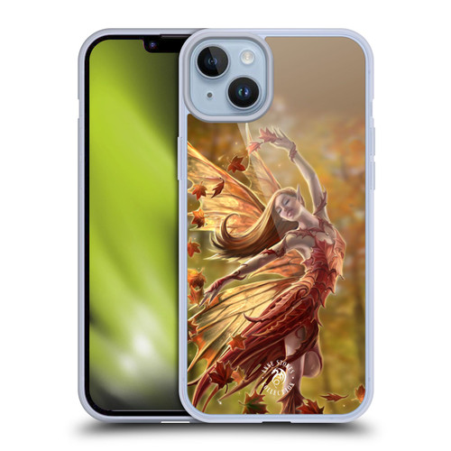 Anne Stokes Fairies Autumn Soft Gel Case for Apple iPhone 14 Plus
