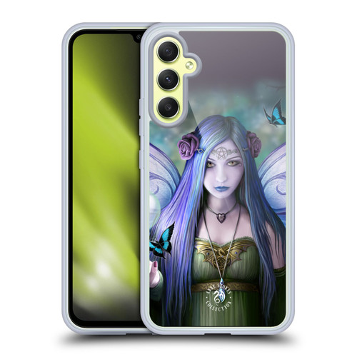 Anne Stokes Fairies Mystic Aura Soft Gel Case for Samsung Galaxy A34 5G
