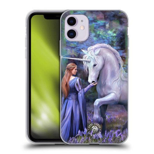 Anne Stokes Fantasy 2 Bluebell Wood Soft Gel Case for Apple iPhone 11