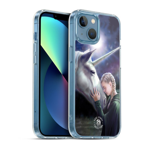 Anne Stokes Fantasy 2 The Wish Soft Gel Case for Apple iPhone 13 Mini & MagSafe