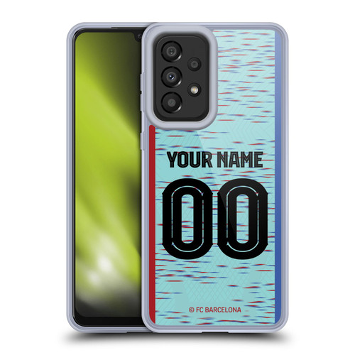 Custom Customised Personalised FC Barcelona 2023/24 Kit Third Soft Gel Case for Samsung Galaxy A33 5G (2022)