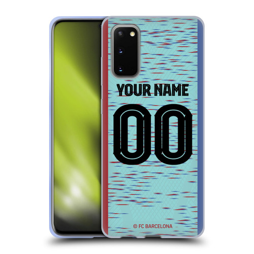 Custom Customised Personalised FC Barcelona 2023/24 Kit Third Soft Gel Case for Samsung Galaxy S20 / S20 5G