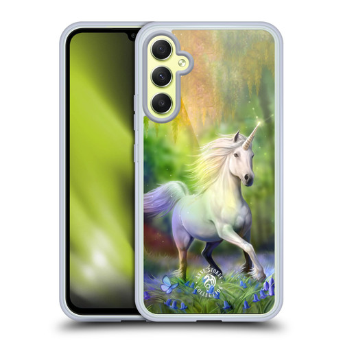 Anne Stokes Fantasy 2 Chase The Rainbow Soft Gel Case for Samsung Galaxy A34 5G