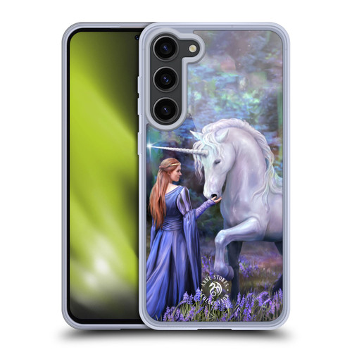 Anne Stokes Fantasy 2 Bluebell Wood Soft Gel Case for Samsung Galaxy S23+ 5G