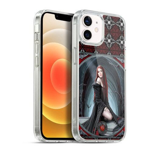 Anne Stokes Gothic Await The Night Soft Gel Case for Apple iPhone 12 / iPhone 12 Pro & MagSafe